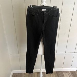 JESSICA SIMPSON Black High Rise Skinny Jeans